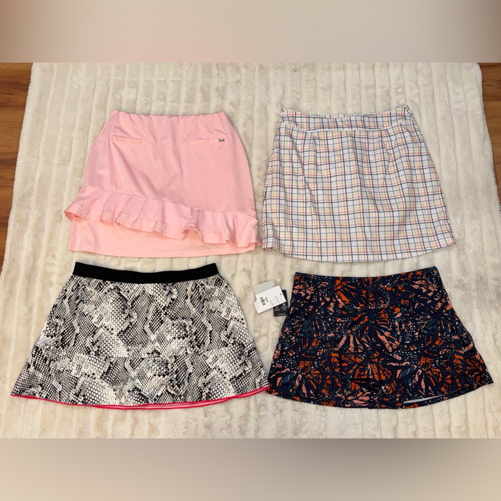 Tail/Eleven LOT of 4 Athletic Tennis Pickleball Assorted Skorts, sz M/L - Picture 6 of 7